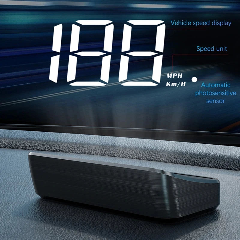 RoadView: Head-Up Display con velocímetro digital