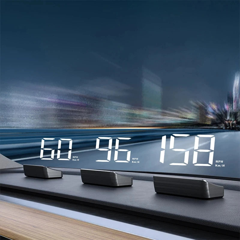 RoadView: Head-Up Display con velocímetro digital