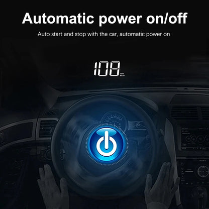 RoadView: Head-Up Display con velocímetro digital