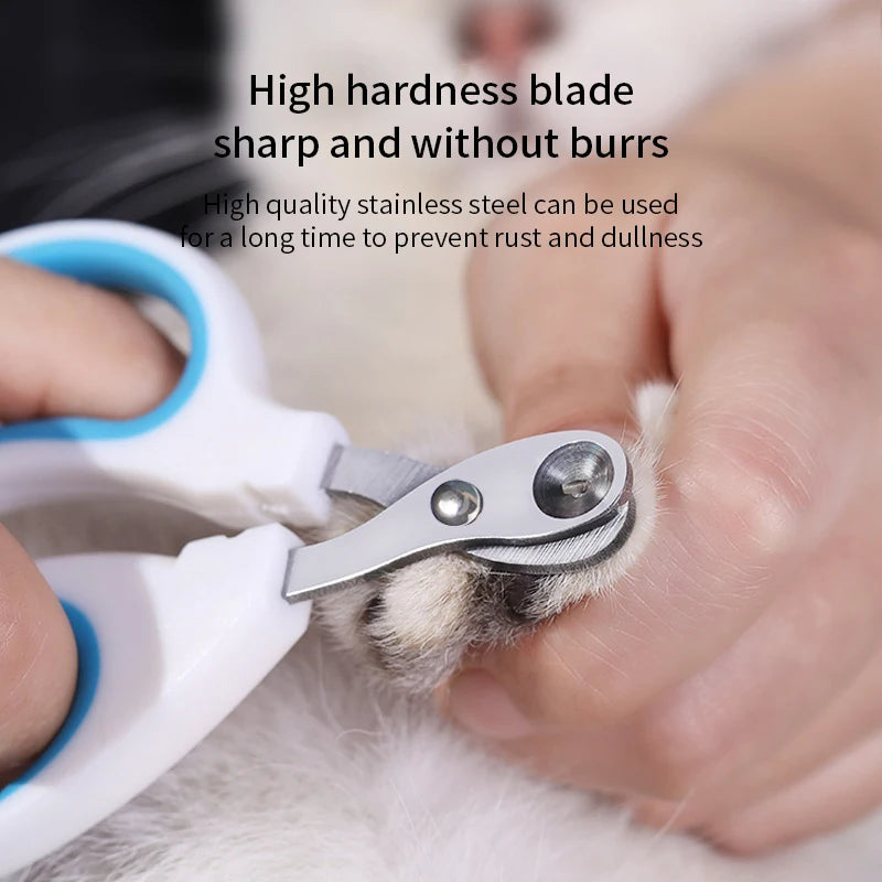 Clip &amp; Care: Cortauñas para mascotas de acero inoxidable