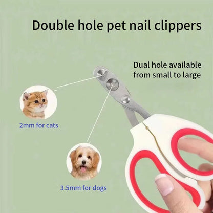 Clip &amp; Care: Cortauñas para mascotas de acero inoxidable