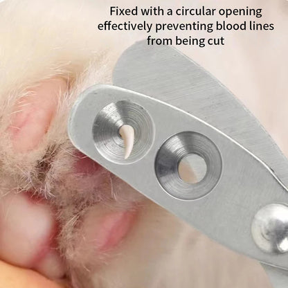 Clip &amp; Care: Cortauñas para mascotas de acero inoxidable